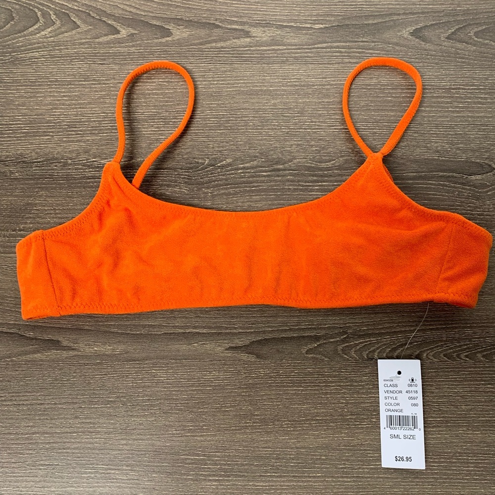 LA Hearts bikini top